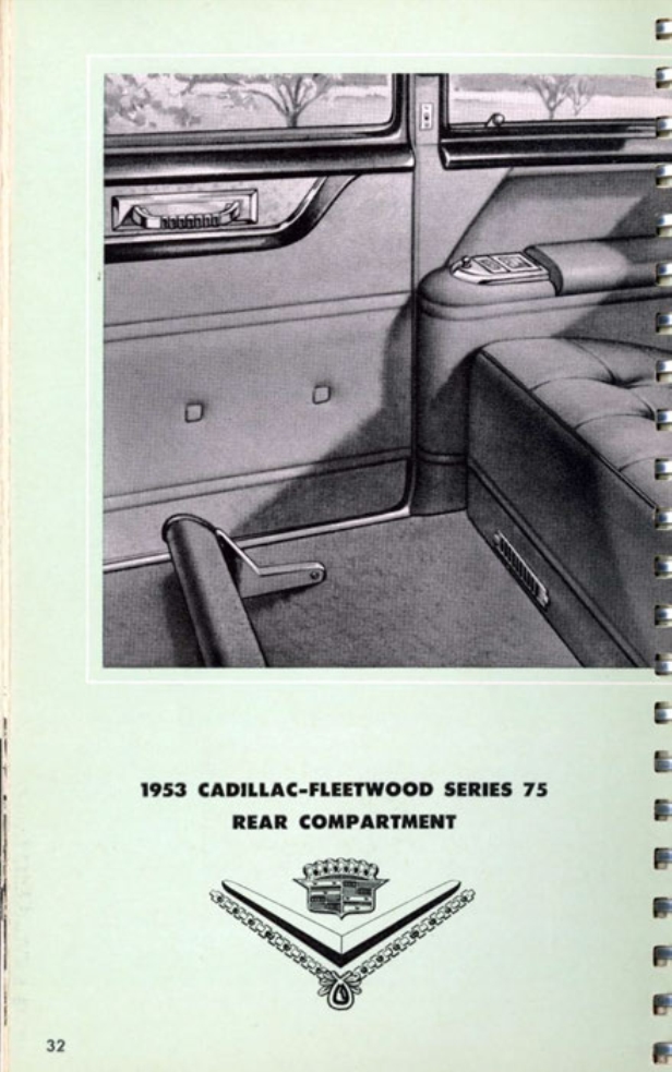 1953 Cadillac Salesmans Data Book Page 134